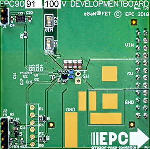 EPC9159KIT transformer module, size 22.8 x 17.5 x 9 mm